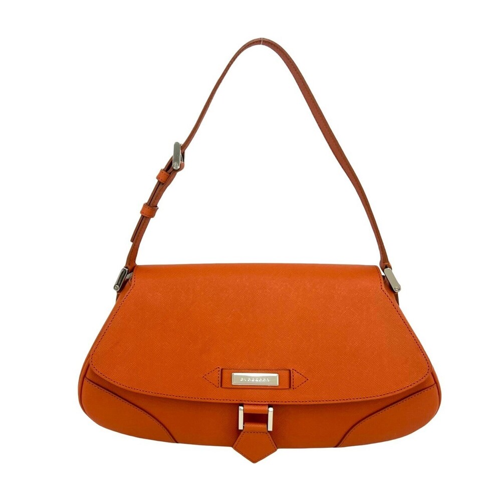 BURBERRY Burberry Logo Hardware Nova Check Pattern Leather Semi One Shoulder ...